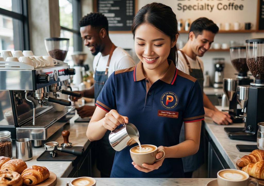 Áo thun quán cafe 1